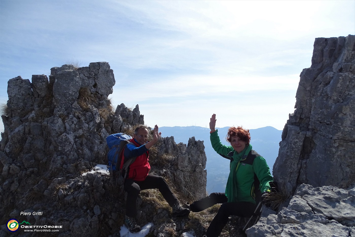 04 Sulle rocce dello Zuc di Pralongone (1503 m).JPG